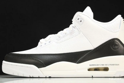 Hyperoad WHITE 3 AIR FRAGMENT JORDAN BLACK 0907